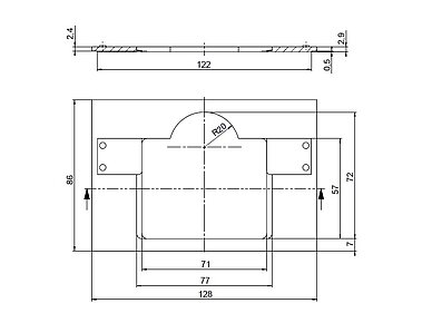 Einlegerahmen für Objektträger