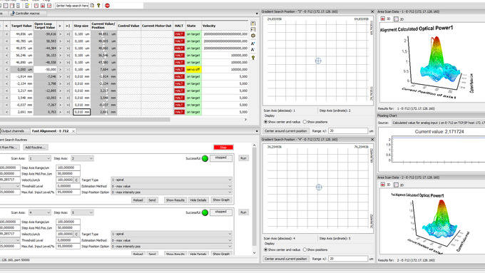 Unterstützung von Fast Alignment in PIMikroMove