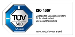 ISO 45001 2015 TÜV Zertifikat 2024 PI Group